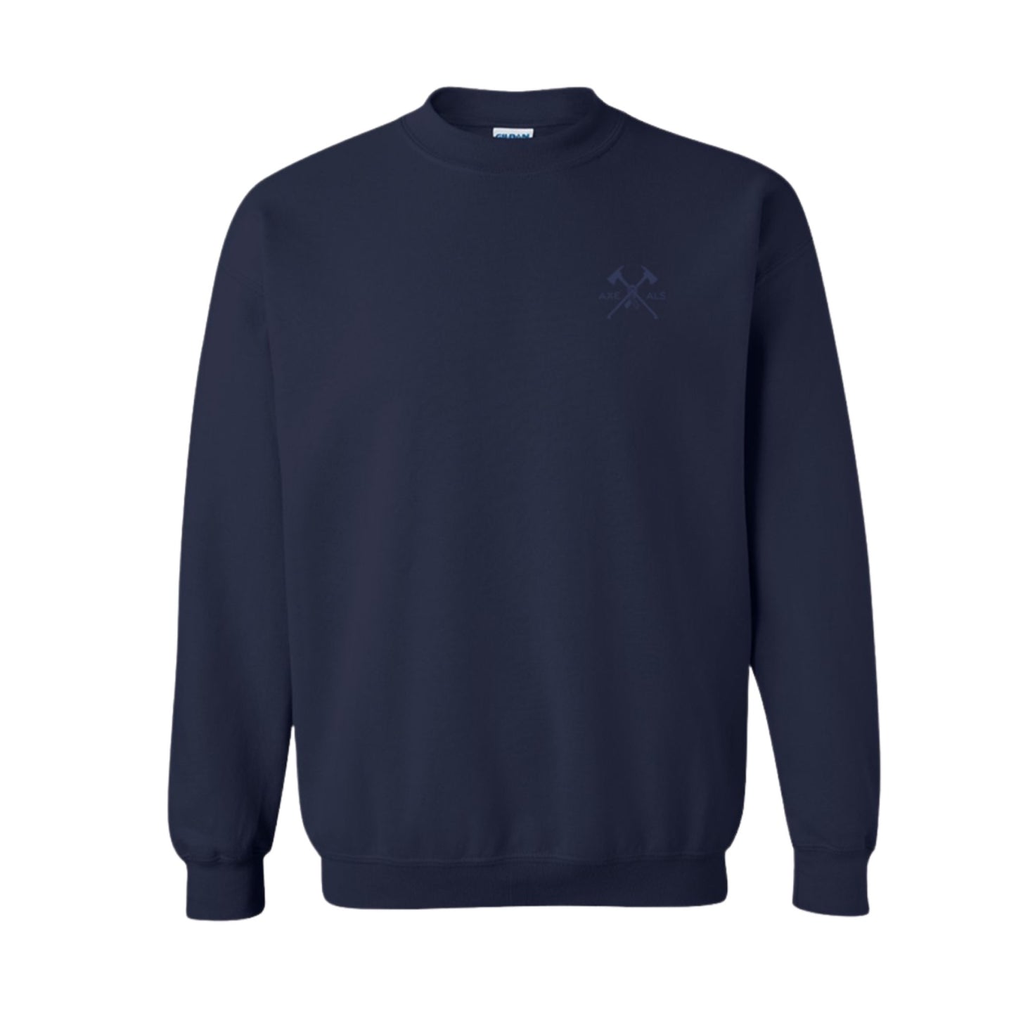Axe Embroidered Navy Sweatshirt