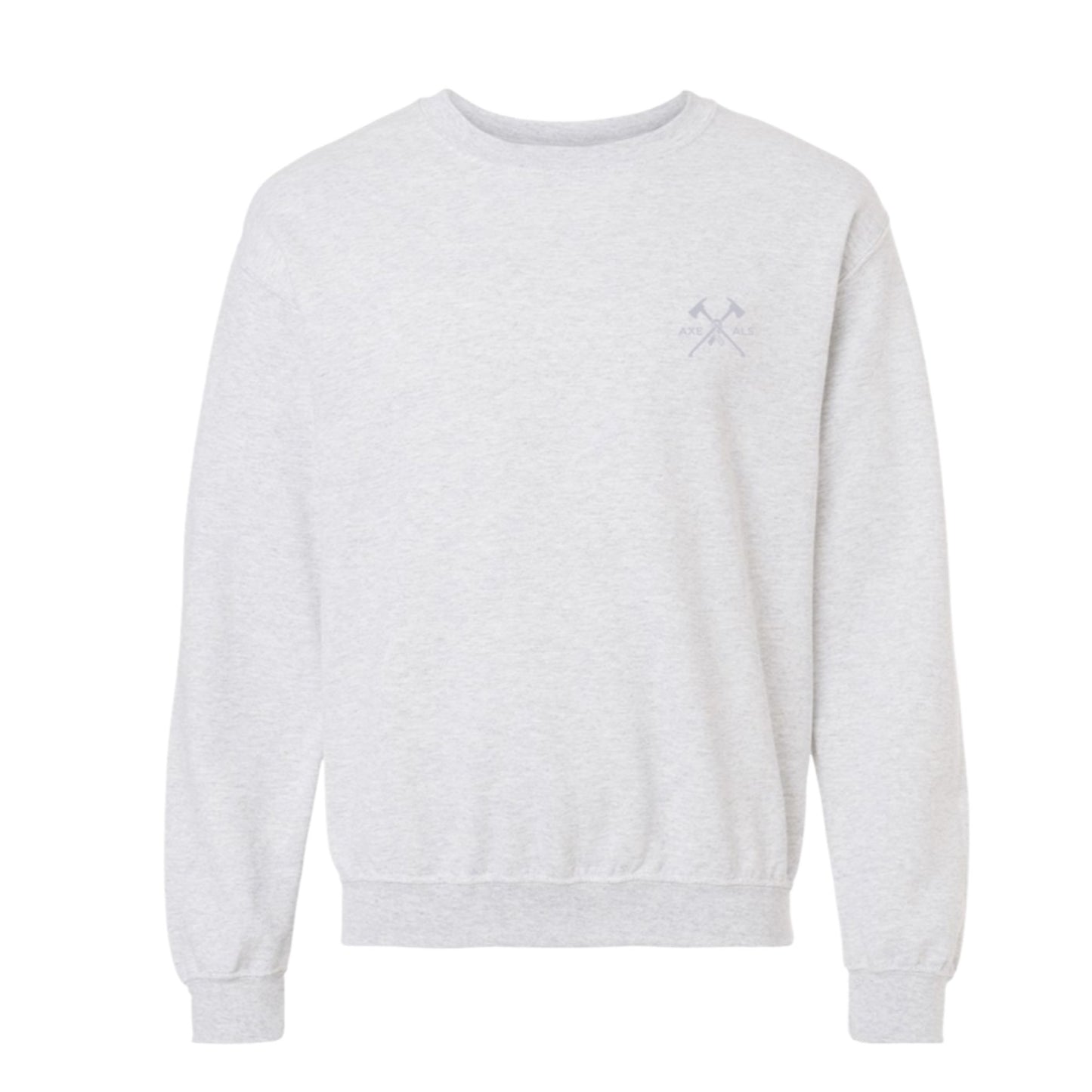 Axe Embroidered Grey Sweatshirt