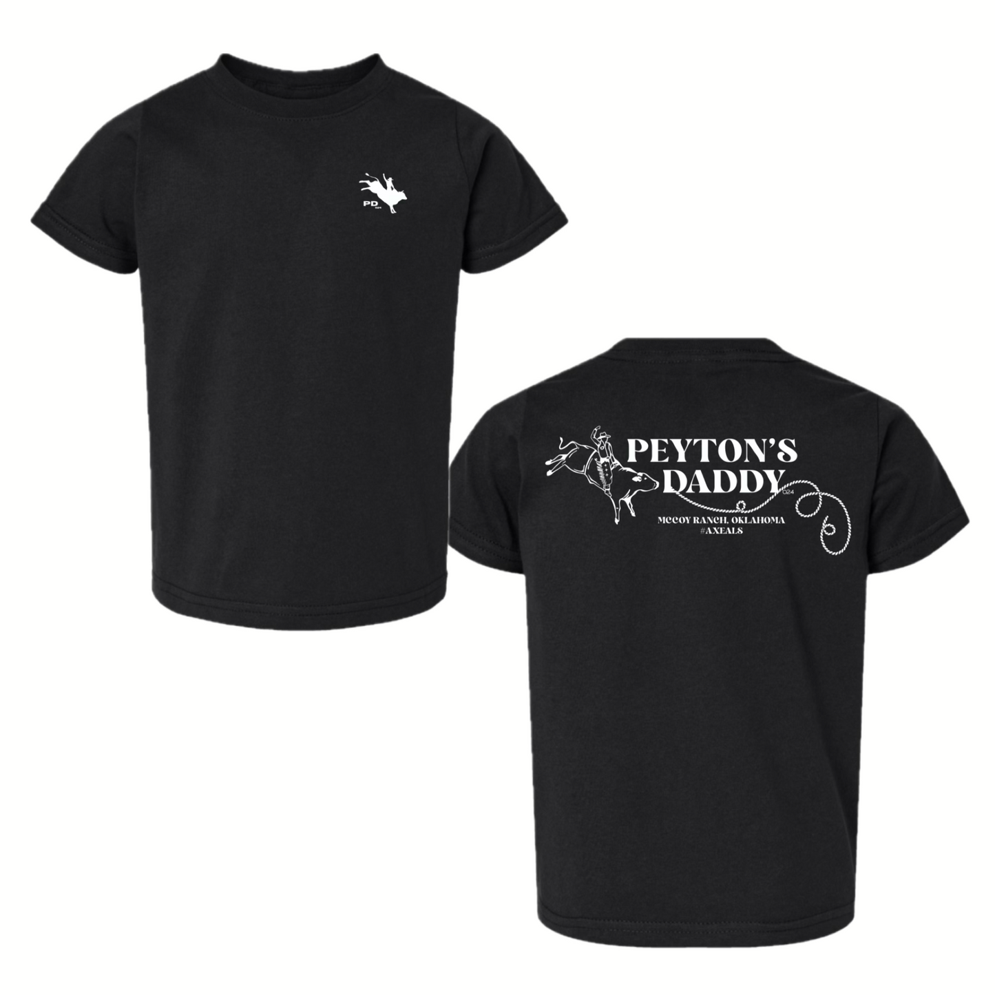 Peyton’s Daddy Black Youth Tee