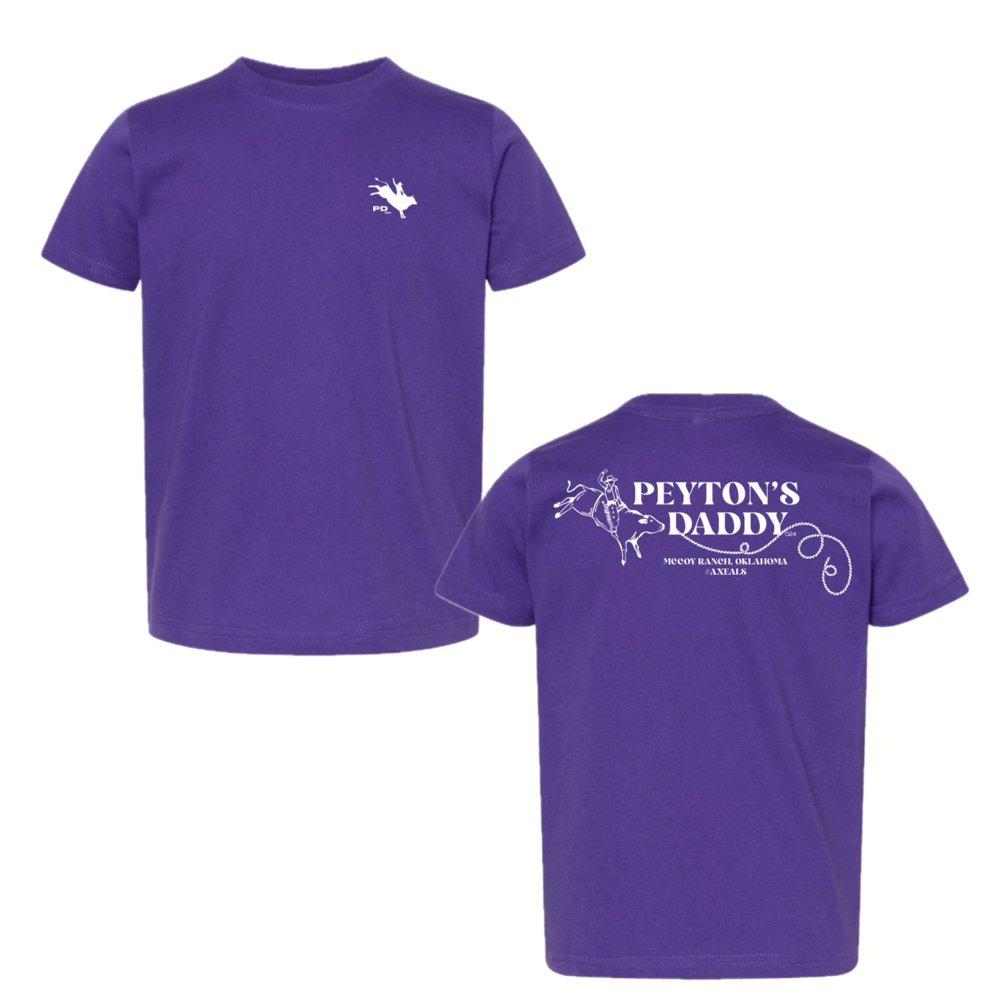 Peyton’s Daddy Purple Youth Tee