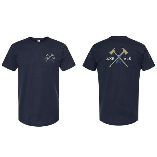 Logo Tee Axe Navy